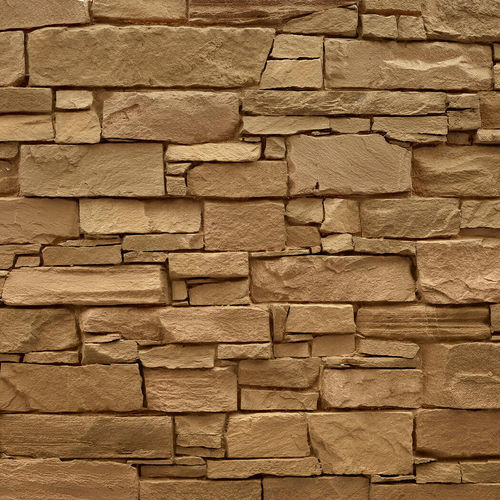 Декоративная панель из полиэстера - NAVARRETE STONE OCHRE - MSD Panels - из стекловолокна / настенный / для зданий