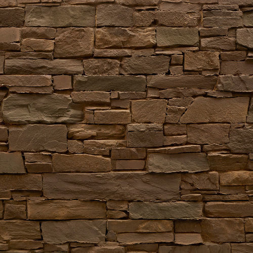 Декоративная панель из полиэстера - NAVARRETE STONE BROWN - MSD Panels - из стекловолокна / настенный / для зданий