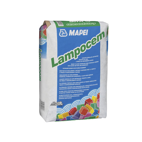 Строительный раствор для ремонта - LAMPOCEM - MAPEI - для цементирования / для каменной кладки / для бетона