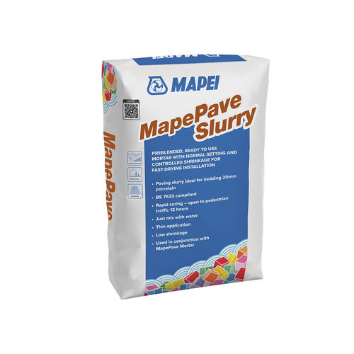 Клей для керамической плитки для расшивки швов - MAPEPAVE SLURRY - MAPEI - для плиточного пола / для мостовой