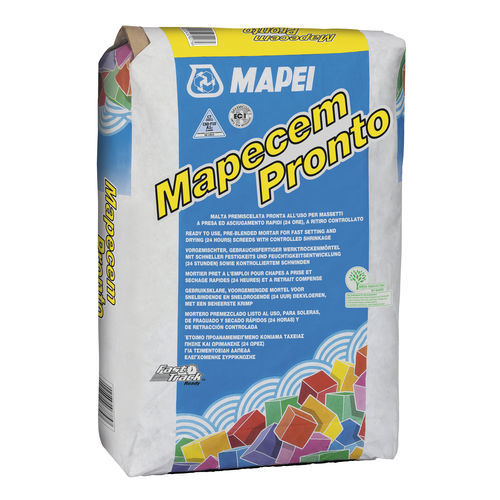 Связка для коврового покрытия - MAPECEM PRONTO - MAPEI - гидравлический / для напольной поверхности