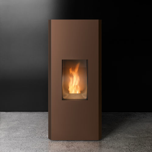 Печь-камин на пеллетах - MAKO - MCZ - 5 кВ...10 кВ / отдельностоящая / современная
