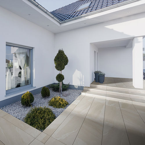 Плитка из керамогранита - MATERIA - APAVISA PORCELANICO - матовая / для наружного применения / напольная