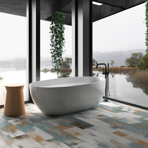 Плитка из фарфора - DIALOGO - APAVISA PORCELANICO - естественная отделка / для интерьера / для ванной комнаты