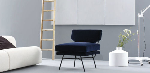 Современное низкое кресло - ELETTRA - Arflex - из ткани