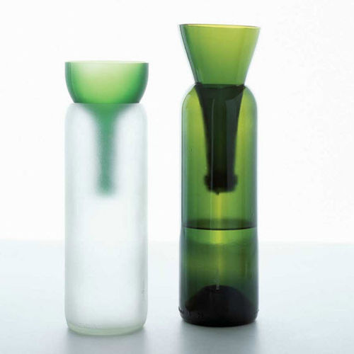Ваза уникальный дизайн - TRAN­SGLASS® : BREAK - Artecnica - из стекла