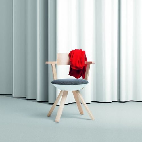 Современный cтул - RIVAL - Artek - для интерьера / из полипропилена / из кожи
