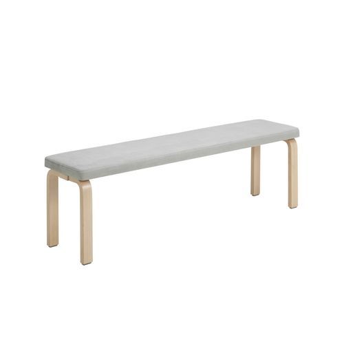 Современная скамейка - 168B - Artek - из PU / из кожи / из губки
