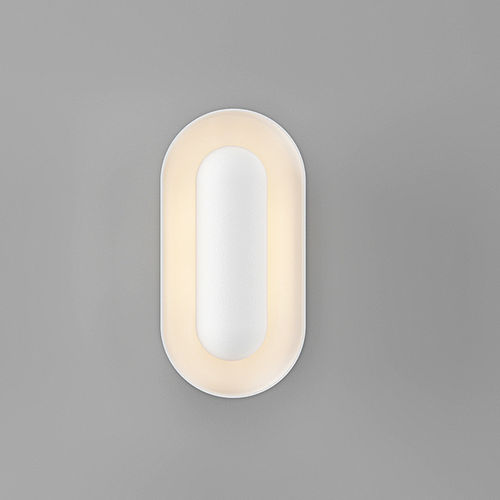 Современный настенный светильник - CAPSULE - Autoban - для наружного применения / из стали / овальный