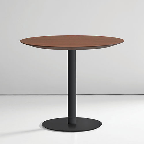 Современный стол - QUIET - BERNHARD design - из Solid Surface / из матовой нержавеющей стали / из орехового дерева