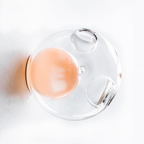 Современный настенный светильник - 28S/SP - BOCCI - для интерьера / из дутого стекла / круглый
