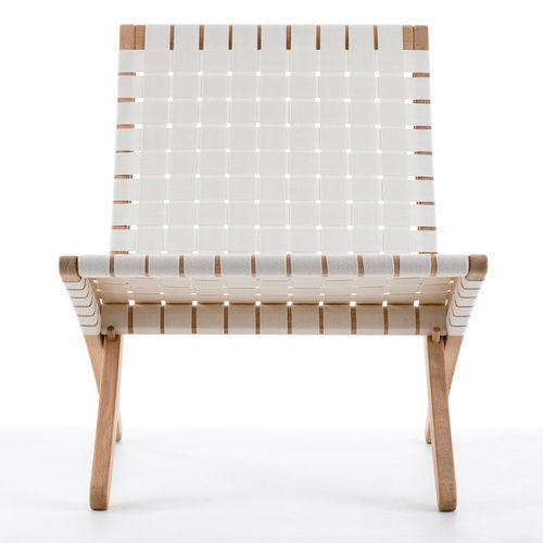 Современное кресло - MG501 - Carl Hansen & Son - из ивы / складное