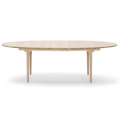 Современный стол - CH339 - Carl Hansen & Son - из дерева / овальный / Hans J. Wegner