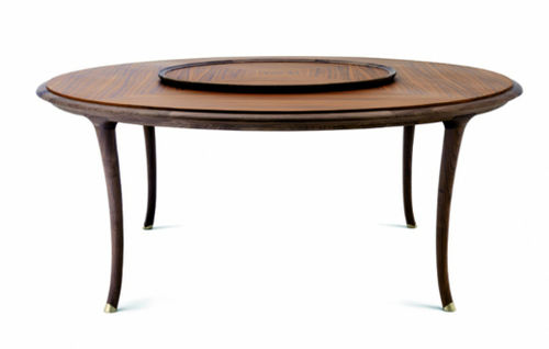 Классический стол - EXTRA LARGE - CECCOTTI COLLEZIONI - из американского ореха / из розового дерева / с основанием из американского ореха