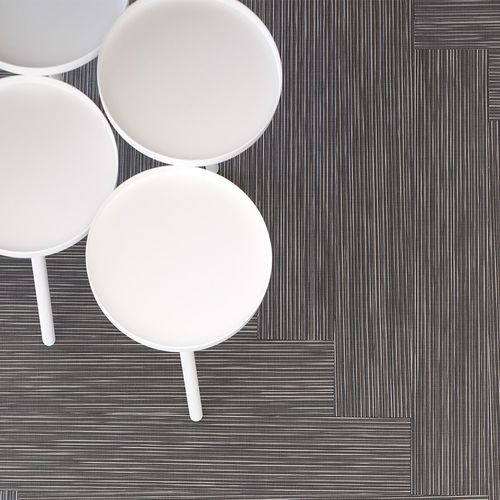 Синтетическое напольное покрытие - RIB WEAVE - Chilewich Sultan LLC - виниловое / для интерьера / контрактное