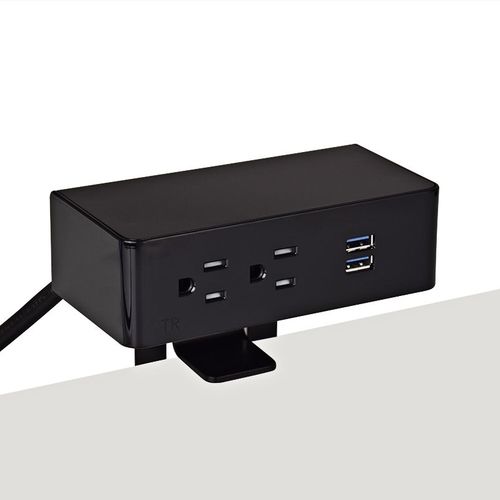Розетка тока - PCS98B/TR - Doug Mockett & Co. - для компьютерной техники / USB / множественная