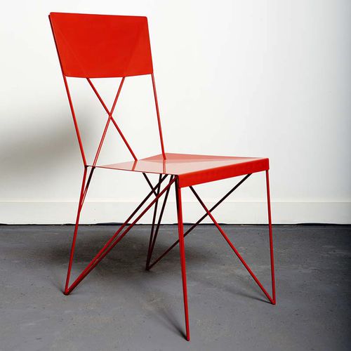 Современный cтул - STRUCHAIR - Duffy London - для интерьера / из стали, покрытой порошком / для бытового использования