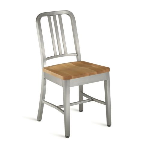Современный cтул - NAVY® : 1104 - emeco - из алюминия / для бытового использования / без подлокотников