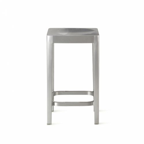 Современный барный табурет - STOL 24 - emeco - из алюминия / Philippe Starck