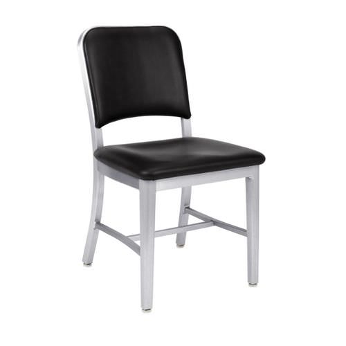 Современный cтул - NAVY : 1002 - emeco - из алюминия / обитый / для бытового использования