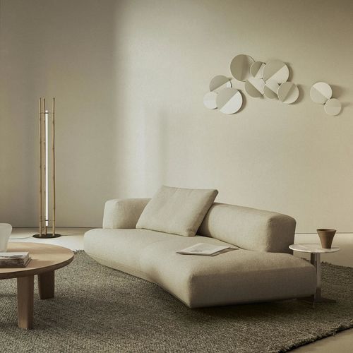 Современный шезлонг - LOUNGESCAPE - FLEXFORM - из ткани / из кожи / из металла