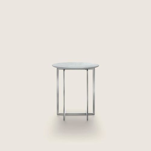 Журнальный столик минималистский дизайн - MARMADUKE - FLEXFORM - из металла / из мрамора / из термопластика