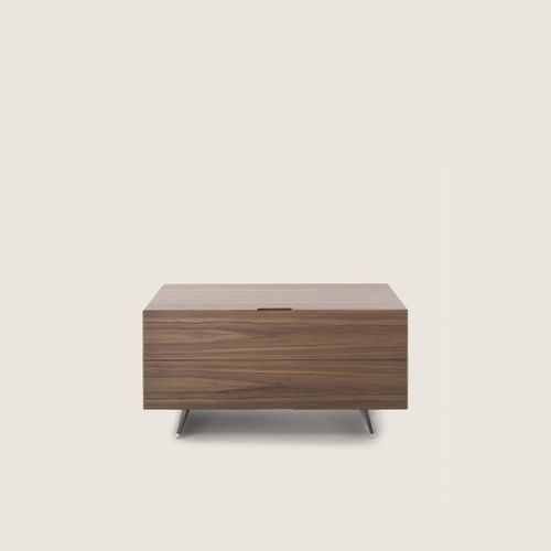 Ночной столик минималистский дизайн - PIUMA - FLEXFORM - из дуба / из орехового дерева / из фанерованной древесины