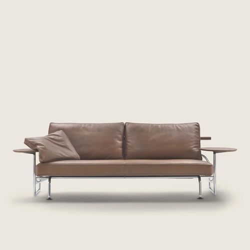 Современный диван - GINGER - FLEXFORM - для гостиной / из металла / из ткани