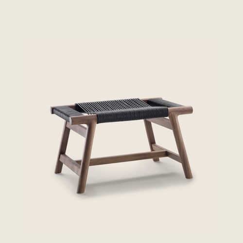 Современная оттоманка - GIANO - FLEXFORM - из цельной древесины / из дуба / из орехового дерева