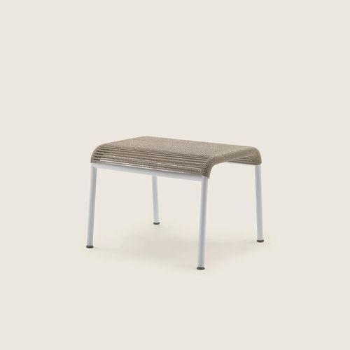 Оттоманка минималистский дизайн - CALIPSO - FLEXFORM - из полипропилена / из нержавеющей стали / из веревки
