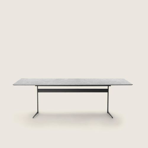 Современный обеденный стол - FLY OUTDOOR - FLEXFORM - из термопластика / из нержавеющей стали / из цельной древесины