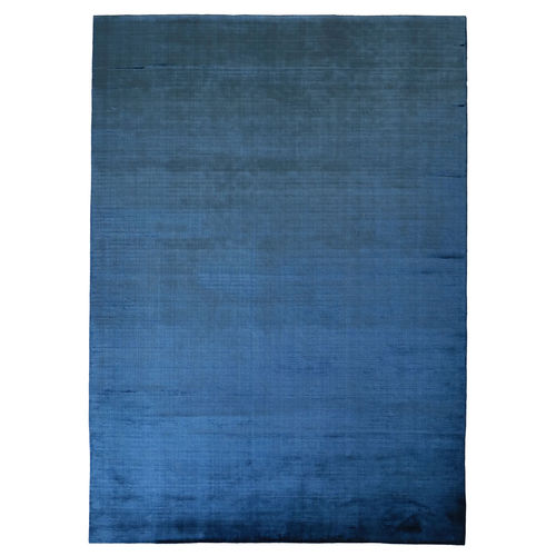 Современный ковер - SETA BLU ROYAL - G.T.DESIGN - однотонный / из шелка / прямоугольный