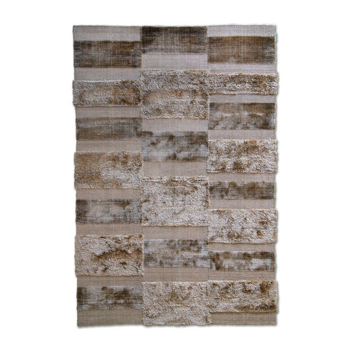 Современный ковер - Kama Allegro a Piacere Caramello - G.T.DESIGN - геометрический / лоскутное изделие / однотонный