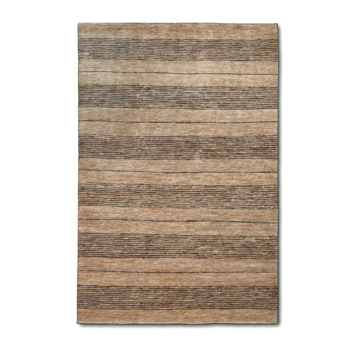 Современный ковер - Himalayan Skin Model B - G.T.DESIGN - в полоску / из джута / прямоугольный