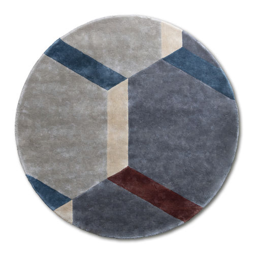 Современный ковер - Cobblestone - G.T.DESIGN - геометрический / из tencel® / прямоугольный