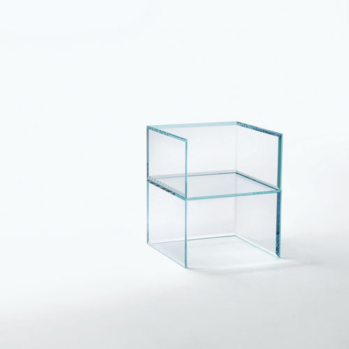 Современное кресло - PRISM - GLAS ITALIA - из стекла / прозрачное