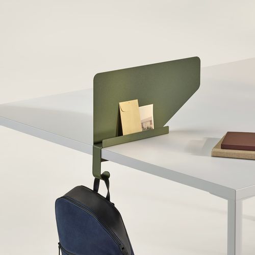 Отделительная перегородка для офиса для рабочего стола - OE1 BOUNDARY SCREEN - Herman Miller - из ткани / из стали / магнитная