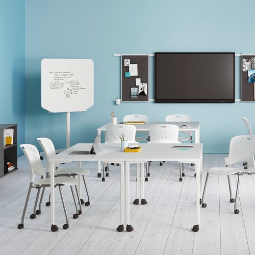 Современный стол для конференций - EVERYWHERE  - Herman Miller - из дерева / из ламината / с основанием из металла