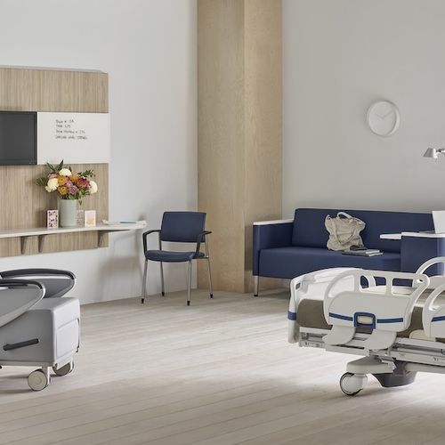 Штабелируемый cтул - VERUS - Herman Miller - современный / для интерьера / из ткани