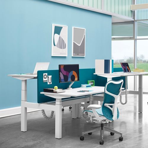 Кронштейн для экрана для рабочего стола - FLO  - Herman Miller - множественный