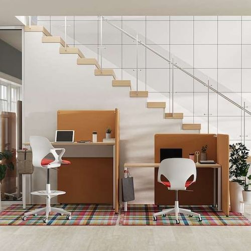 Самонесущая отделительная перегородка для офиса - BOUND - Herman Miller - из ткани / модульная / акустическая