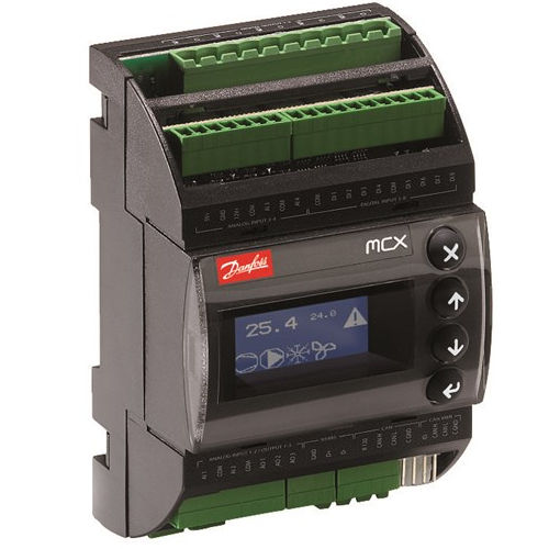 Блок управления для кондиционера - MCX06D - DANFOSS - на DIN-рейке / IP / аналоговый