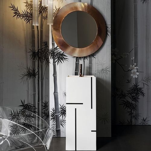Настенное зеркало - ALL SAINTS - Kartell - современное / круглое / из металла