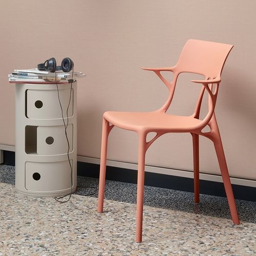 Современный cтул - A.I - Kartell - для интерьера / из металла / из термопластика