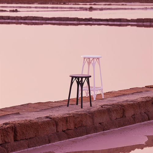 Современный табурет - A.I - Kartell - из поликарбоната / с основанием из пластика / Philippe Starck