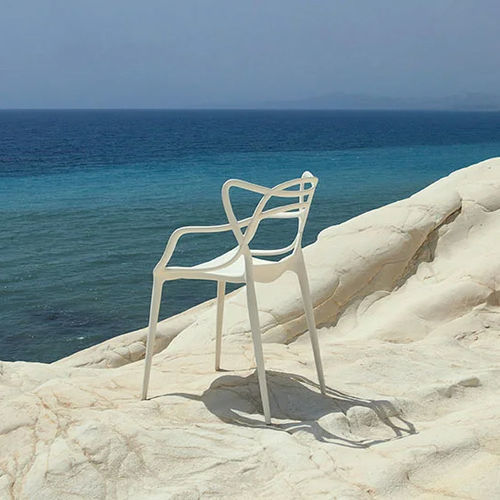 Современный cтул - MASTERS - Kartell - для наружного применения / для интерьера / из металла
