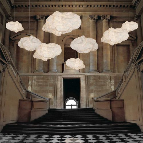 Подвесная лампа - CLOUD - Kenneth Cobonpue - из хлопка / уникальный дизайн / проводная
