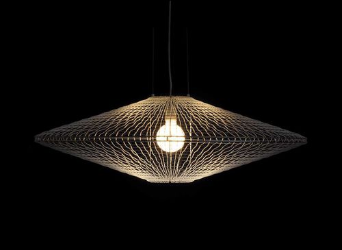 Подвесная лампа - HALO : DISC  - Kenneth Cobonpue - из металла / нейлоновая / современная