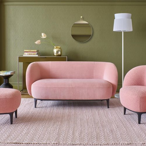 Современный диван - SOUFFLOT - Ligne Roset - из ткани / из кожи / с подлокотниками