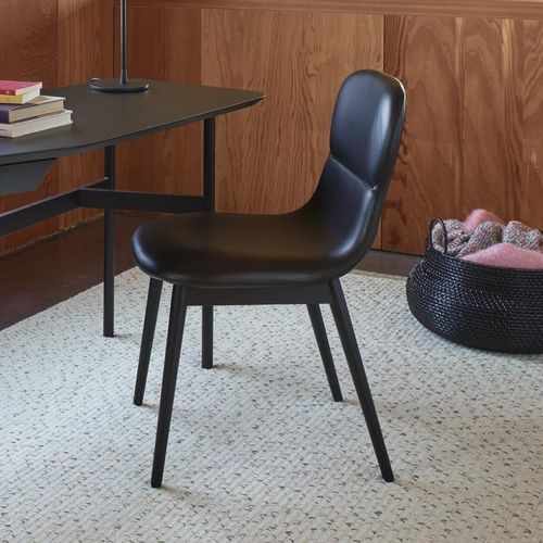 Современный cтул - SILVIO / SILVIA - Ligne Roset - для интерьера / из кожи / из ткани